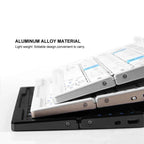 Wireless Folding Keyboard with Dual Device Stands and Multi-Device Memory All Vera Mart
