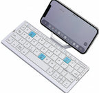 Wireless Folding Keyboard with Dual Device Stands and Multi-Device Memory All Vera Mart