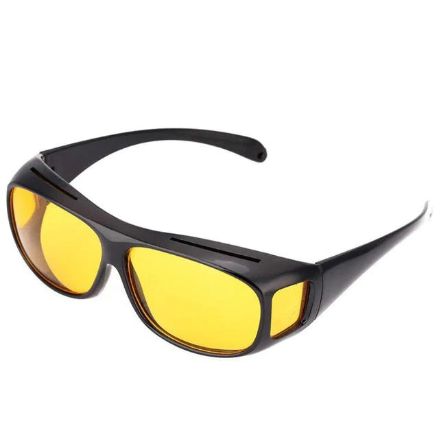 Yellow Tint Night Driving Glasses with Anti Reflective Lenses and UV400 Protection