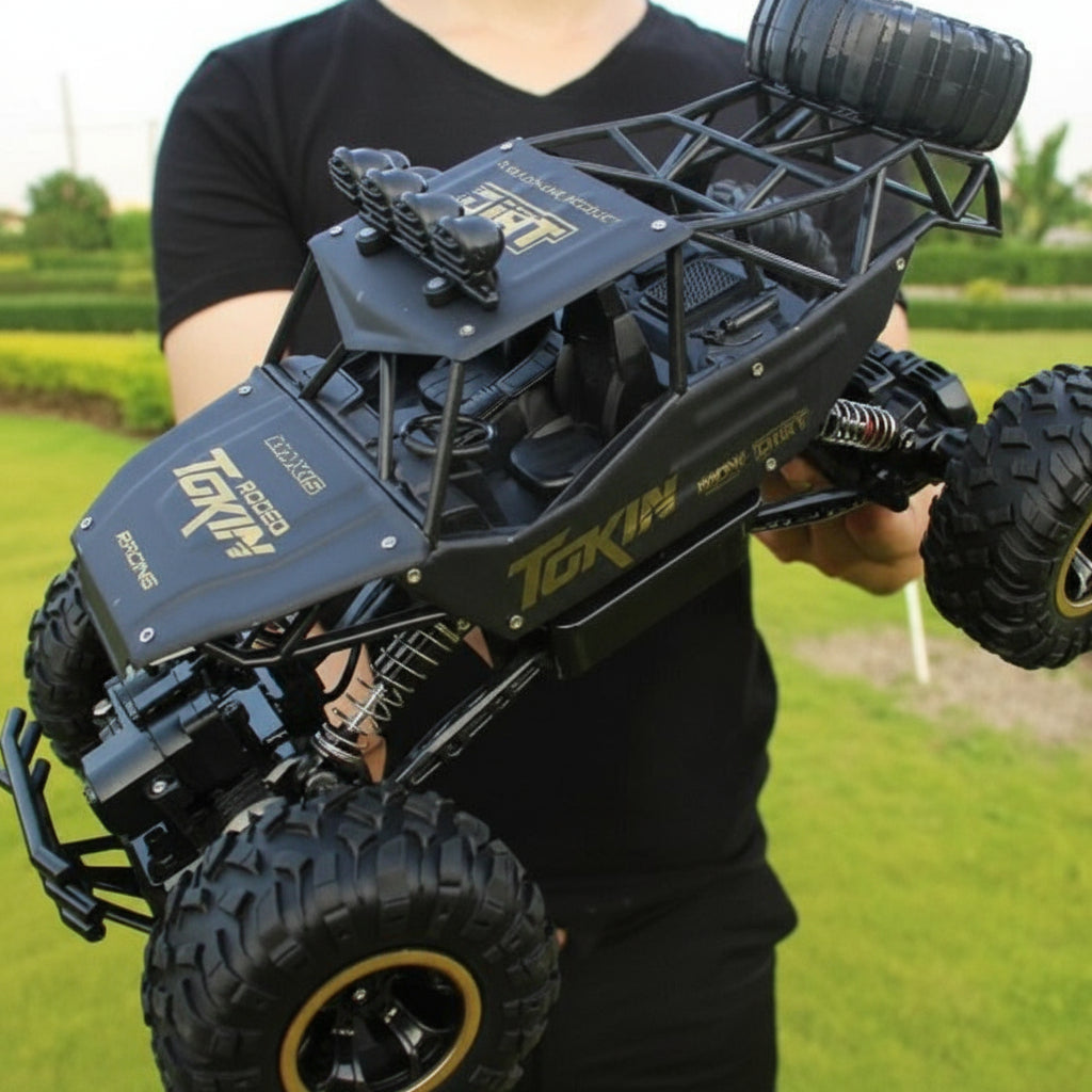 Remote Control Monster Truck with Four Wheel Drive and Independent Suspension, 50 Meter Range All Vera Mart