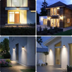 Motion Sensor Solar Light with Warm White LED and Weather Resistant Housing All Vera Mart