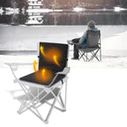 Heated Seat Cushion with Power Bank Pouch and Three Temperature Settings, Foldable All Vera Mart