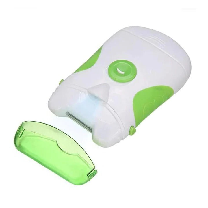 Rechargeable Electric Nail Clipper with LED Light and Rotating Blade, Ergonomic Design All Vera Mart