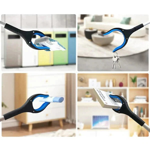 Reaching Grabber Tool with 360 Degree Rotating Head and Foldable Design All Vera Mart