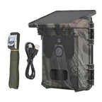 50MP Wildlife Trail Camera with Solar Charging and Infrared Night Vision All Vera Mart