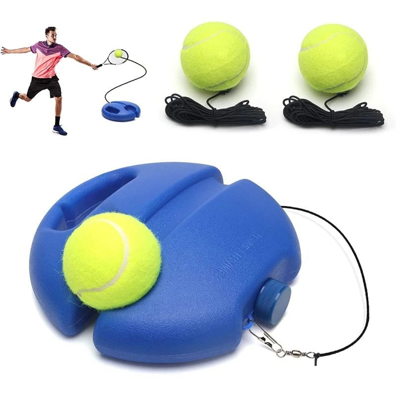 Tennis Training Base with Automatic Ball Return and Adjustable Rebound All Vera Mart
