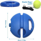 Tennis Training Base with Automatic Ball Return and Adjustable Rebound All Vera Mart