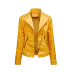 Vintage Jacket with Hidden Zipper and Polyester Lining, Detailed Seam Stitching All Vera Mart
