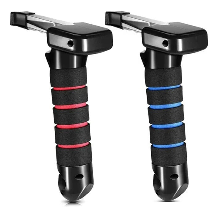 Vehicle Entry Handle with Window Breaker and Seatbelt Cutter, 330lb Support All Vera Mart