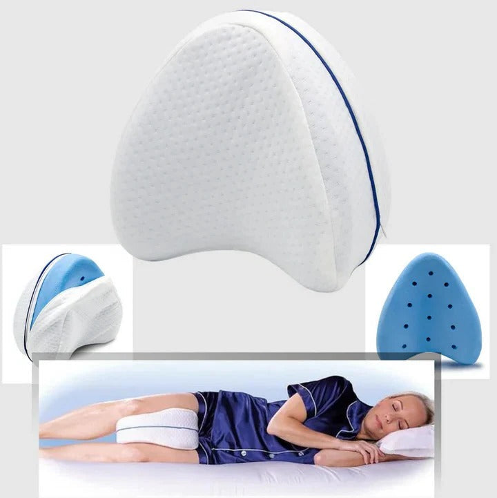 Contoured Memory Foam Pillow with Breathable Cover and Washable Design for Side Sleepers All Vera Mart