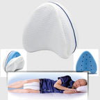 Contoured Memory Foam Pillow with Breathable Cover and Washable Design for Side Sleepers All Vera Mart