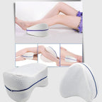 Contoured Memory Foam Pillow with Breathable Cover and Washable Design for Side Sleepers All Vera Mart