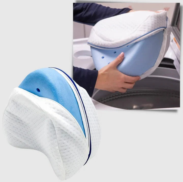 Contoured Memory Foam Pillow with Breathable Cover and Washable Design for Side Sleepers All Vera Mart