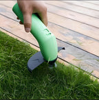 Battery Powered Grass Trimmer with Extension Pole and Adjustable Guard for Yard Edging All Vera Mart