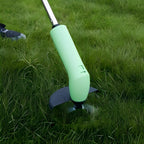 Battery Powered Grass Trimmer with Extension Pole and Adjustable Guard for Yard Edging All Vera Mart