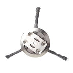 Steel Wire Trimmer Head with Spring Steel Construction for Battery Trimmers, Multi-Surface Use All Vera Mart