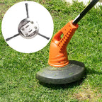 Steel Wire Trimmer Head with Spring Steel Construction for Battery Trimmers, Multi-Surface Use All Vera Mart