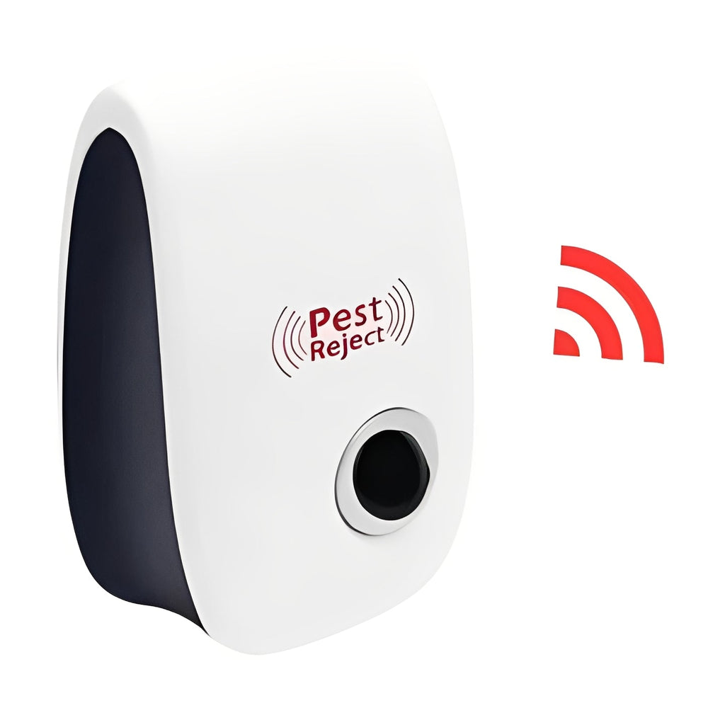 Ultrasonic Squirrel Deterrent with Automatic Frequency Shifting and 800 Sq Ft Coverage All Vera Mart