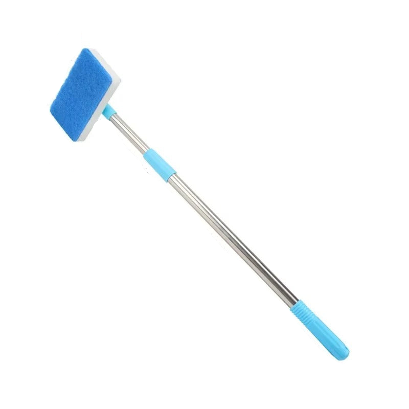 Telescoping Aquarium Glass Cleaner with Rotating Head and Dual Surface Pad All Vera Mart