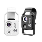 200X Magnification Smartphone Microscope Lens with Optical Glass and Universal Clip All Vera Mart