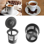 Refillable Coffee Capsules for 1.0 and 2.0 Brewers with Micro-Hole Screen, 3 Pack All Vera Mart