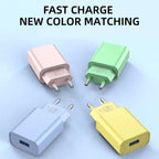 Compact Wall Charger with 10W Output and Standard Port Compatibility All Vera Mart