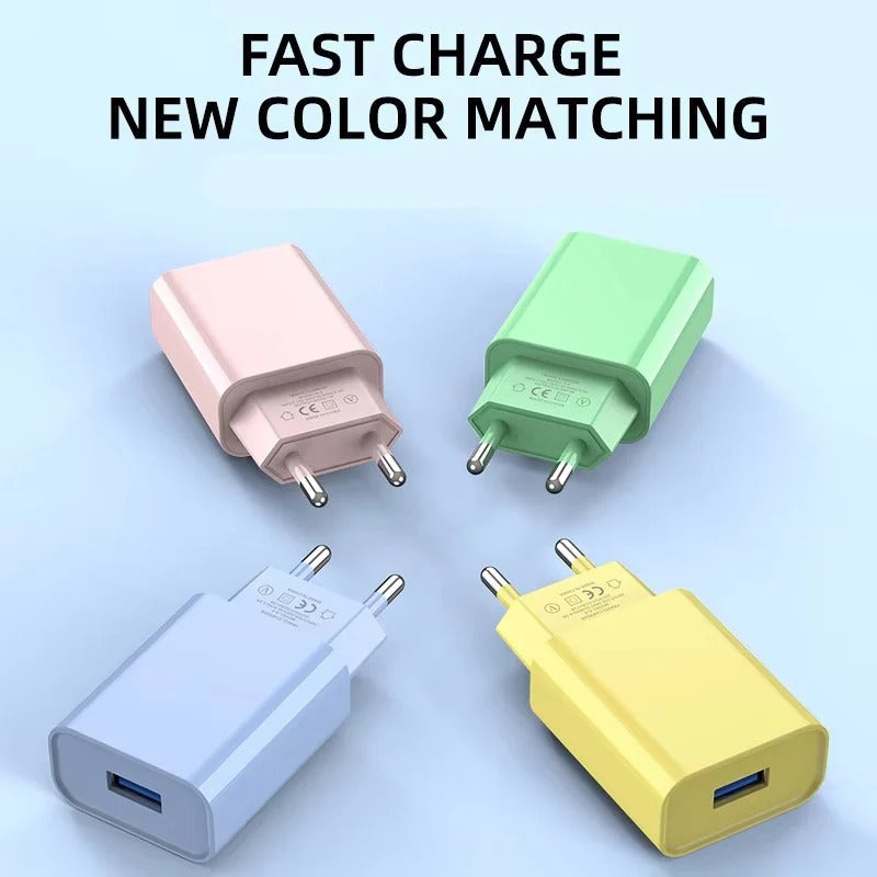 Compact Wall Charger with 10W Output and Standard Port Compatibility All Vera Mart