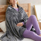 USB Heated Blanket with Three Temperature Settings and Power Bank Compatibility All Vera Mart