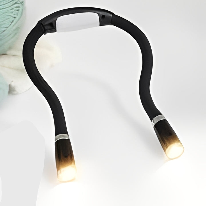 Wearable Neck Light with Dual LED Arms and Four Brightness Settings All Vera Mart