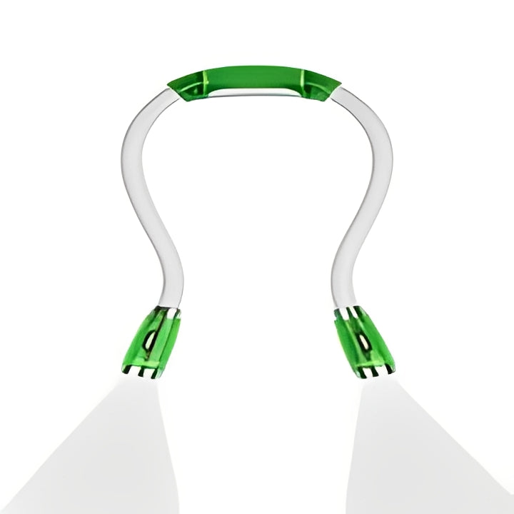 Wearable Neck Light with Dual LED Arms and Four Brightness Settings All Vera Mart
