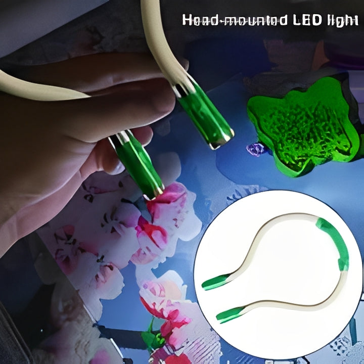 Wearable Neck Light with Dual LED Arms and Four Brightness Settings All Vera Mart