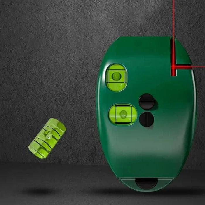 90 Degree Dual Beam Laser Level with 65 Foot Range and Wall Mount All Vera Mart