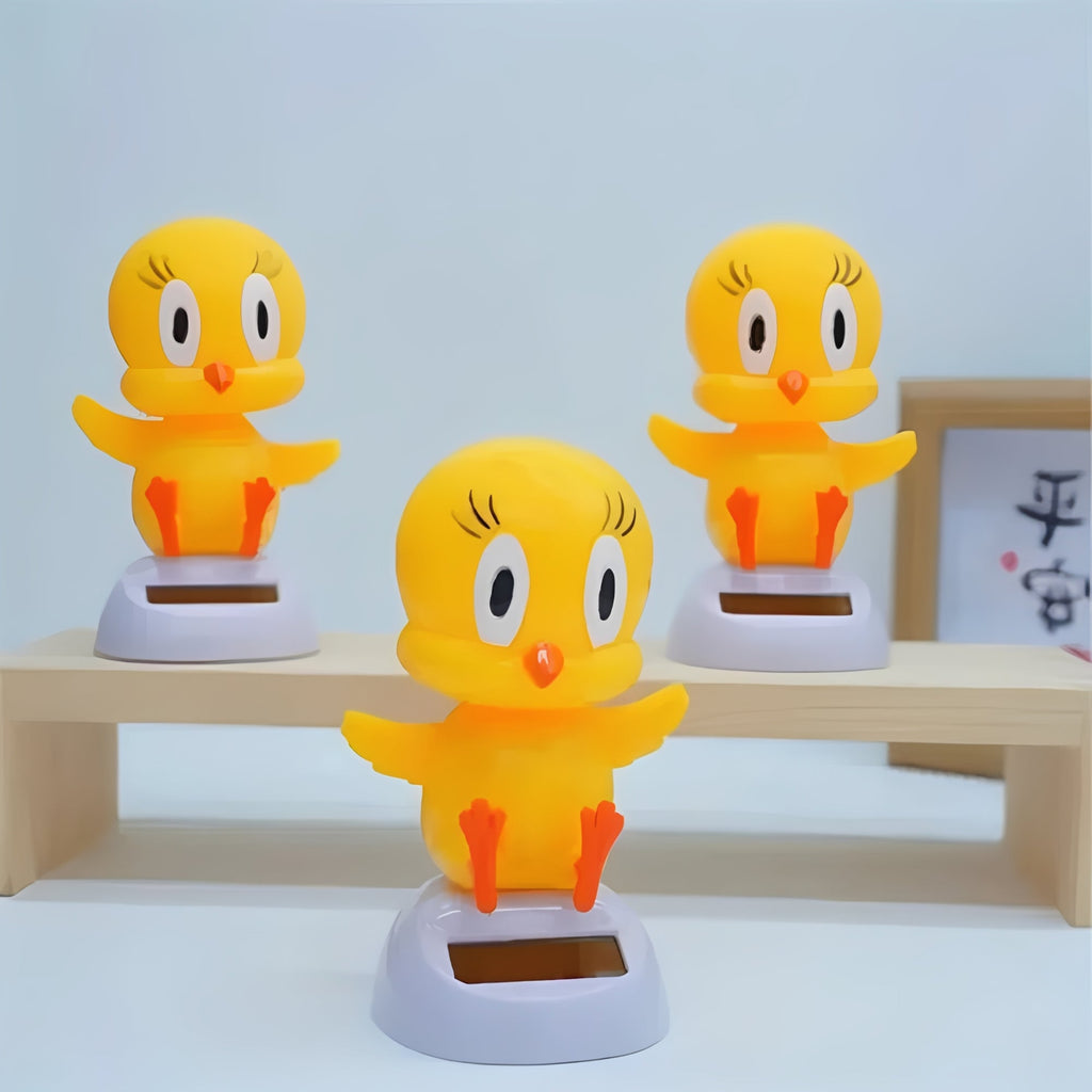 Solar Powered Swinging Bobble Ornament for Car Dashboards All Vera Mart