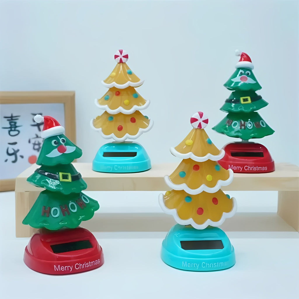 Solar Powered Swinging Bobble Ornament for Car Dashboards All Vera Mart