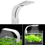 Clip-On Aquarium LED Light with Full Spectrum and Heat Dissipation for Fish Tanks All Vera Mart