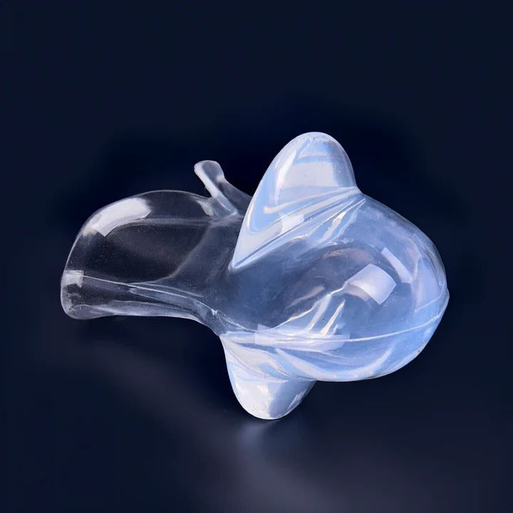 Tongue Retaining Aid with Suction Bulb and Forward Positioning for Sleep All Vera Mart