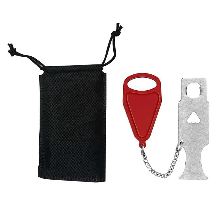 Removable Door Wedge Lock with Stainless Steel Pin and Portable Design All Vera Mart
