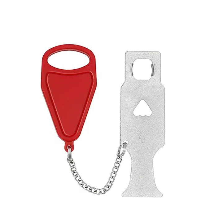 Removable Door Wedge Lock with Stainless Steel Pin and Portable Design All Vera Mart