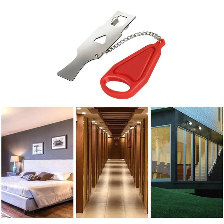 Removable Door Wedge Lock with Stainless Steel Pin and Portable Design All Vera Mart
