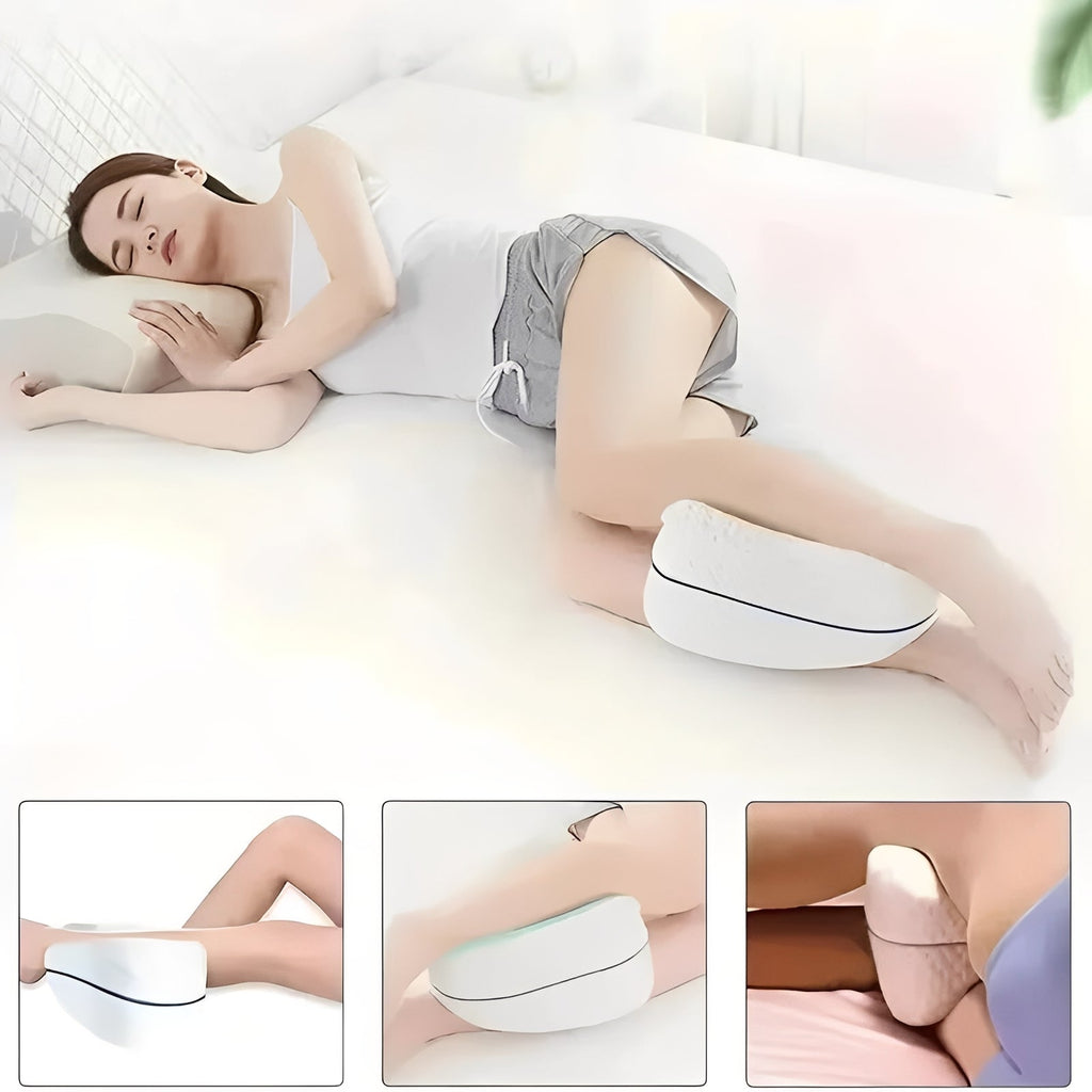 Leg Pillow Covers with Zipper and Machine Washable Fabric, 2 Pack All Vera Mart