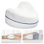 Leg Pillow Covers with Zipper and Machine Washable Fabric, 2 Pack All Vera Mart