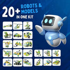 Programmable Robot Building Set with Motor and Sensors for Ages 3-12 All Vera Mart