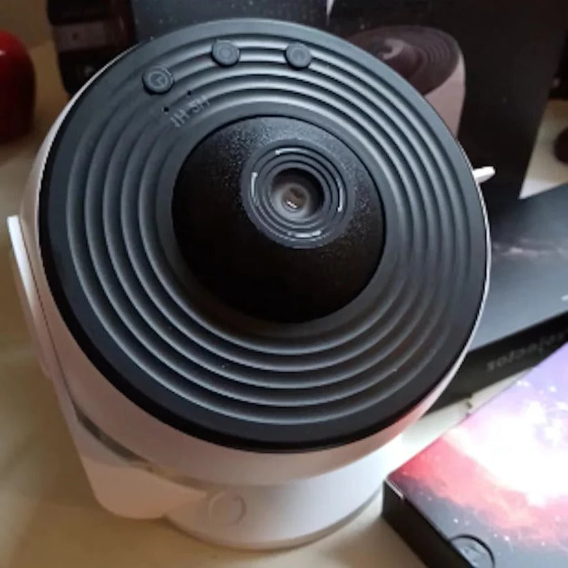 LED Film Disc Projector with 13 Space Scene Discs and Silent 360 Rotation All Vera Mart