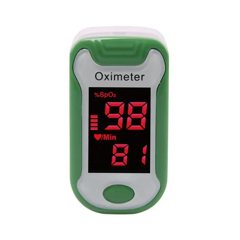 Fingertip Pulse Oximeter with Digital Display and Lanyard All Vera Mart