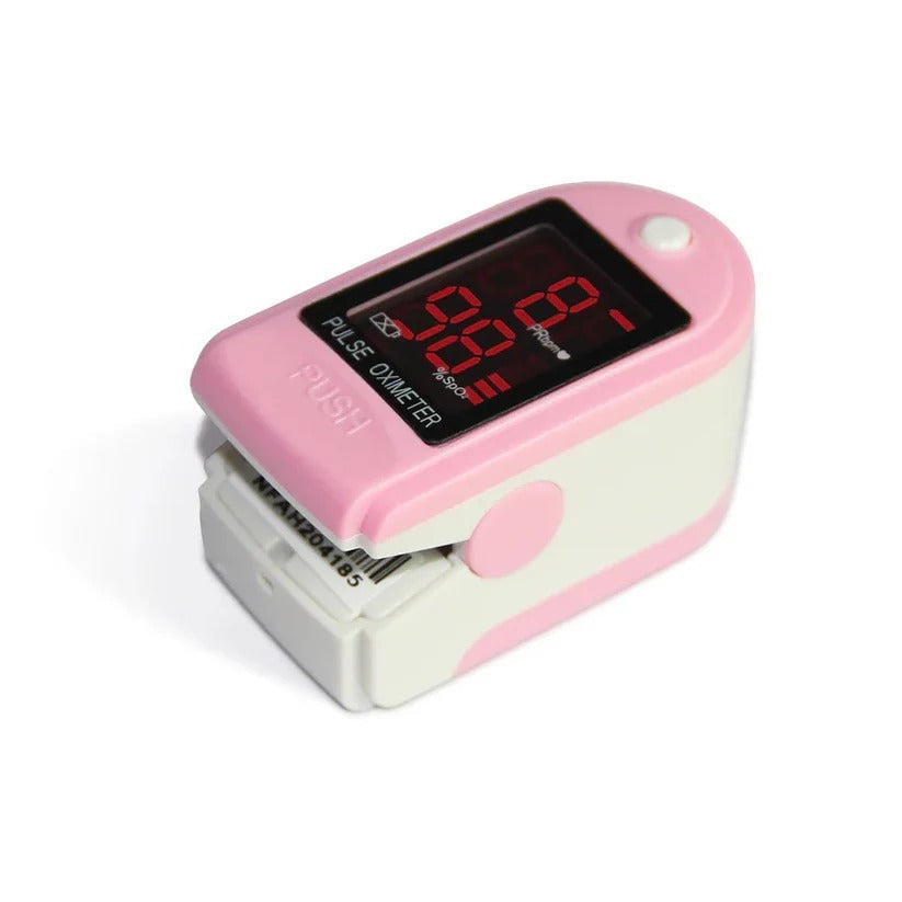 Fingertip Pulse Oximeter with Digital Display and Lanyard All Vera Mart