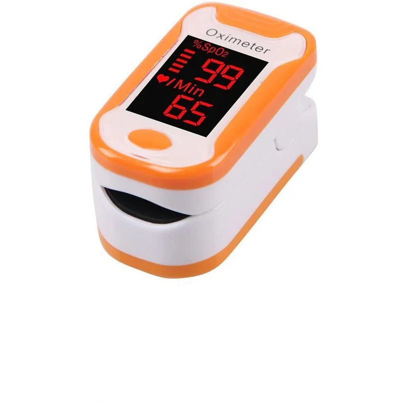 Fingertip Pulse Oximeter with Digital Display and Lanyard All Vera Mart