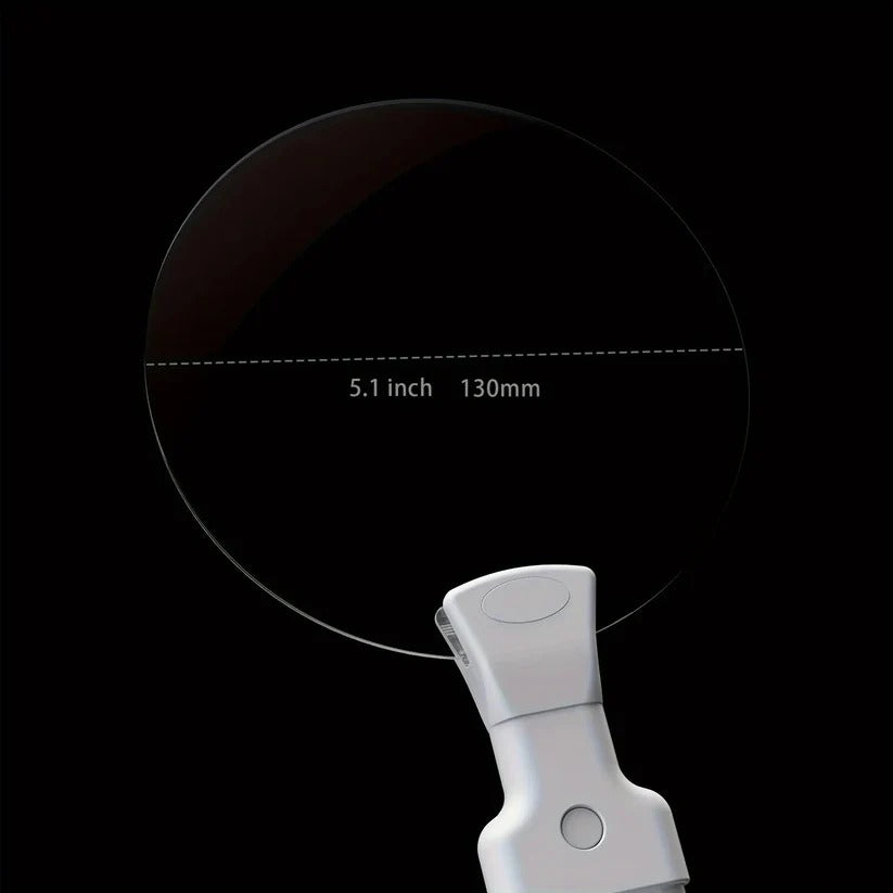 Wearable Magnifier with 5X Optical Lens and Adjustable Gooseneck Arm All Vera Mart