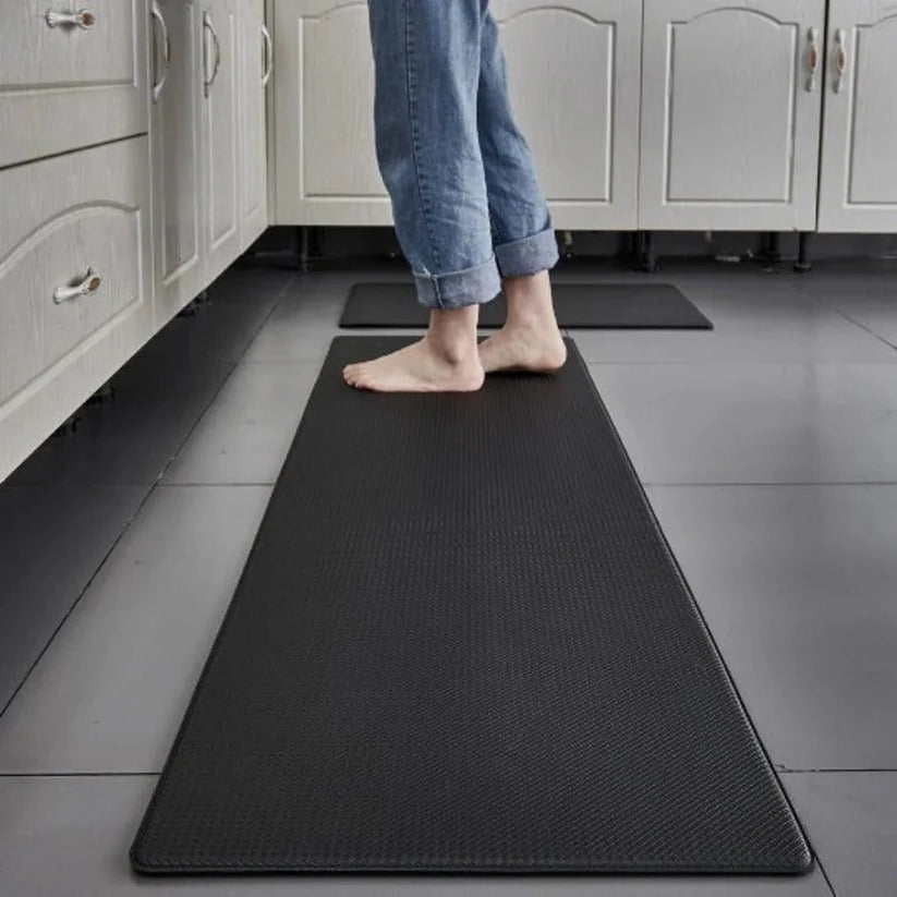 Anti Fatigue Kitchen Mat with Dense Foam Core and Textured Rubber Backing All Vera Mart