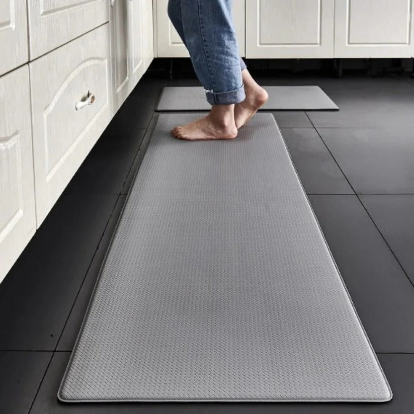 Anti Fatigue Kitchen Mat with Dense Foam Core and Textured Rubber Backing All Vera Mart