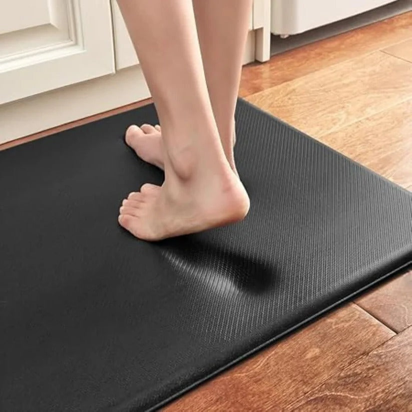 Anti Fatigue Kitchen Mat with Dense Foam Core and Textured Rubber Backing All Vera Mart